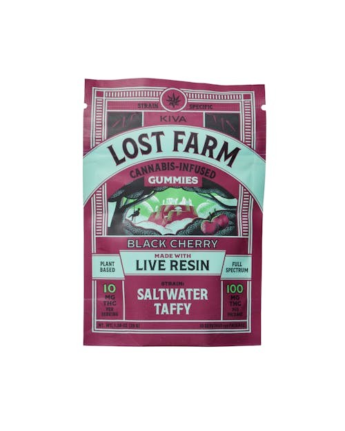 Live Resin SALTWATER TAFFY | Black Cherry - Lost Farm