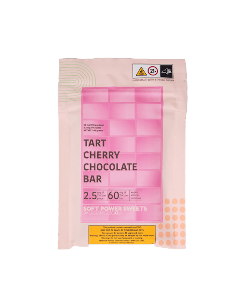 TART CHERRY CHOCOLATE | Bar - Soft Power Sweets