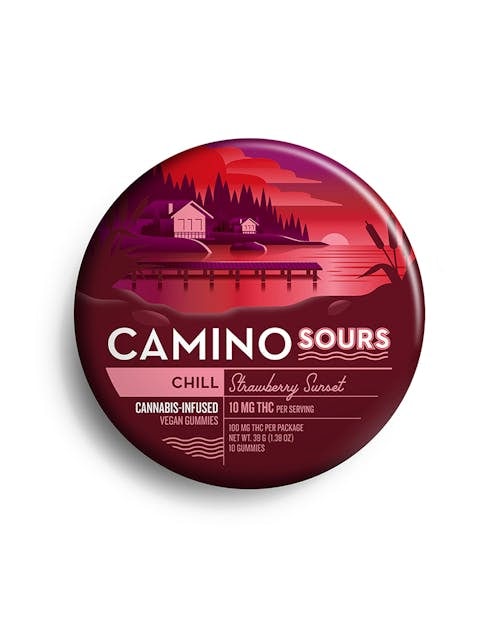 Chill Sours | STRAWBERRY SUNSET - Camino