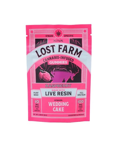 Live Resin WEDDING CAKE | Raspberry - Lost Farm