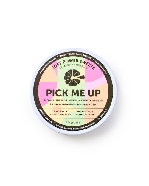 Live Rosin PICK ME UP CHOCOLATE FLOWER | Disc - Soft Power Sweets