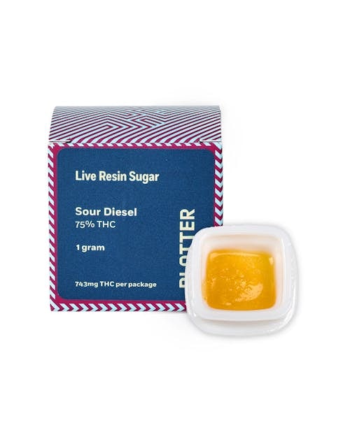Live Resin Sugar SOUR DIESEL | 1 g - Blotter